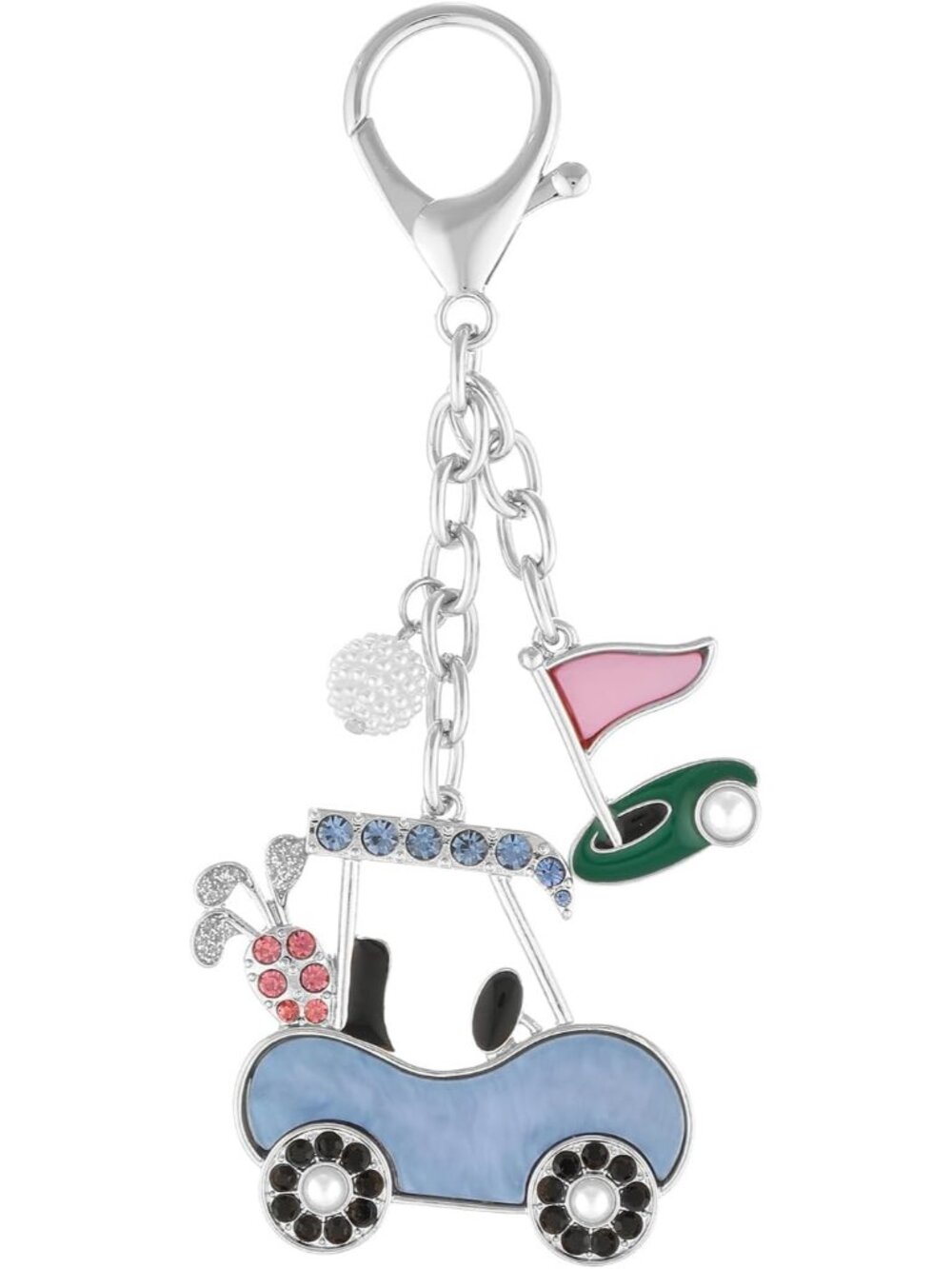 Cute Keychains Sport Fruit Purse Charms for Handbags